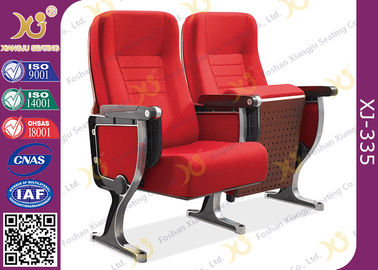 中国 アルミニウム足の座席の上の ABS タブレット/先端の積み重ね可能な講堂の椅子 サプライヤー