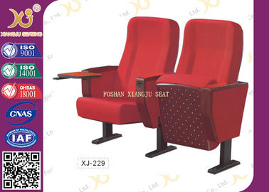 中国 聴衆XJ-229のための形成された泡の講堂の椅子/講堂の劇場の座席の鉄のフィート サプライヤー