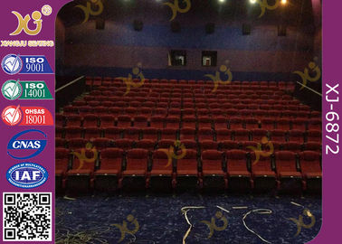中国 高い/柔らかさ先端の映画館様式の座席/劇場の椅子に飲みます把握をパッドを入れました サプライヤー