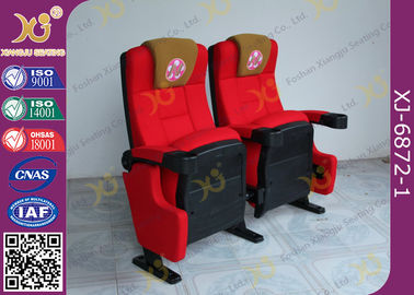 中国 機能講堂のための折る劇場の椅子の取り外し可能な足映画座席を押し戻して下さい サプライヤー
