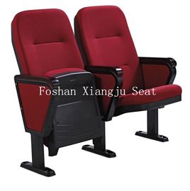 中国 メモ帳が付いている生地のクッションのばねのリターン講堂の椅子/映画館の座席 サプライヤー
