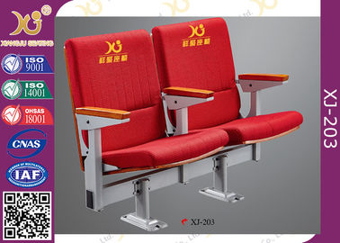 中国 SGSの承認の積み重ね可能な講堂の着席のアルミ合金の足の講堂の椅子 サプライヤー