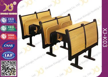 中国 学生/大学教室の家具のための現代木製の学校の机そして椅子 サプライヤー