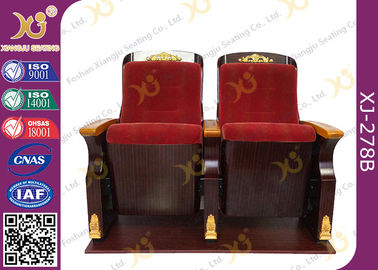 中国 コンサート ホールの防火効力のある商業生地の講堂の劇場の座席/椅子 サプライヤー