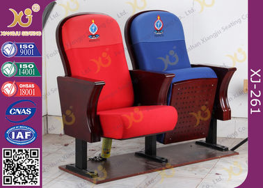 中国 防火効力のある型の教会プロジェクトのための木の劇場の座席の椅子 サプライヤー