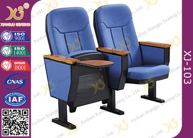 中国 執筆板/会議場の座席が付いている折り畳み式のプラスチック講堂の椅子 サプライヤー
