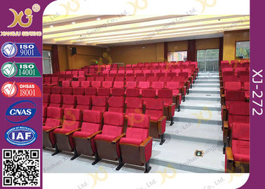 中国 カバー定形大学講義室、カスタマイズされた縫うロゴの教会ホールの椅子 サプライヤー