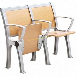 中国 調節可能なライティング・テーブルが付いている椅子の上で折る工場価格の学校の教室 サプライヤー