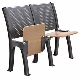 中国 鋼鉄上塗を施してある競技場の学校家具は椅子によって修理される机/講堂の座席を転がします サプライヤー