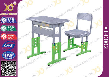 中国 人間工学的の現代学生のテーブルおよび椅子の一定の調節可能な高さの鉄の環境友好的 サプライヤー