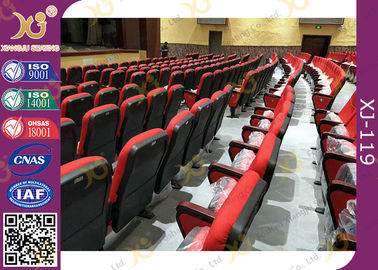 中国 赤い色会議の講堂のホールのプラスチック教会椅子/座席 サプライヤー