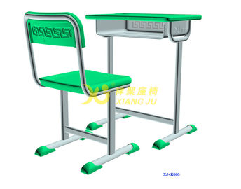 中国 溝のHDPE材料と置かれる単一の二重学生のテーブルおよび椅子 サプライヤー