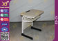 エポキシの粉上塗を施してある学生の机および椅子セット、子供の学校の机および椅子 サプライヤー
