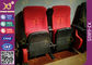 よごれ校正の赤い生地の映画館の劇場は折り畳み式の座席のパッディングが付いている座席の議長を務めます サプライヤー