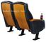 鋼鉄足のカップ・ホルダーXJ-6878が付いている木のArmrestの本革の劇場の座席の椅子 サプライヤー