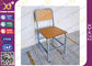 合板を持つ学校の子供のために置かれるカスタマイズされたサイズの倍学生の机および椅子+鋼鉄材料 サプライヤー