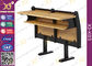 学生/大学教室の家具のための現代木製の学校の机そして椅子 サプライヤー