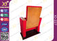十分に装飾されたカバー足を搭載するタイプ2部分の背部残りの劇場の座席の椅子 サプライヤー