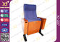 折り畳み式PUの泡の座席が付いている箱のArmrestの会議場の木製椅子 サプライヤー