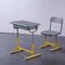 OEM学生の調査のテーブルおよび椅子セット、持ち上がる1.5mmの鉄のアルミニウム フレームの現代教室の椅子 サプライヤー