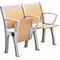 調節可能なライティング・テーブルが付いている椅子の上で折る工場価格の学校の教室 サプライヤー