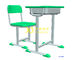 溝のHDPE材料と置かれる単一の二重学生のテーブルおよび椅子 サプライヤー