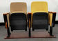 会議場のための折られたメモ帳が付いている安全なプラスチック講堂の劇場の椅子 サプライヤー