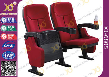 中国 徳利立ての固定足を搭載するプラスチック外フレームの劇場の座席の椅子 サプライヤー