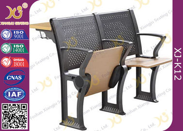 中国 学校の講義室のための習慣によって折られる座席折る学生の机椅子 サプライヤー