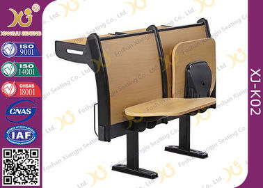 中国 折り畳み式のメモ帳の形成された合板の座席積層物の終わりの学校の机および椅子 サプライヤー