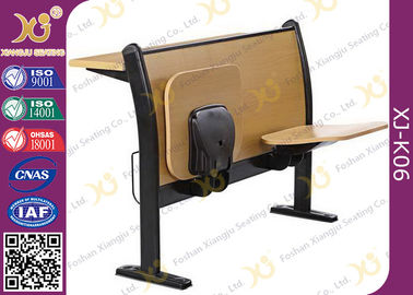 中国 床-取付けられた鉄の学校の机および椅子の旧式で安い学校の机椅子セット セット サプライヤー