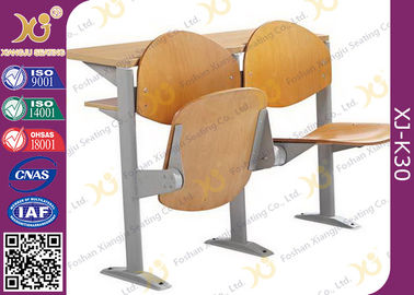 中国 メラミン デスクトップの 折り畳み式 大学教室の家具、階段講堂の椅子 サプライヤー