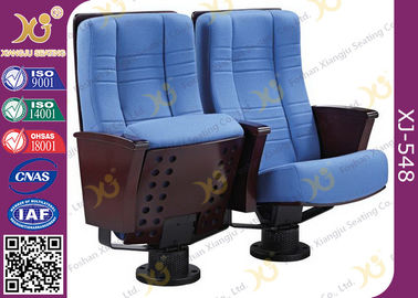 中国 快適な鋼鉄足の床-取付けられた教会座席の椅子、ISO9001 サプライヤー