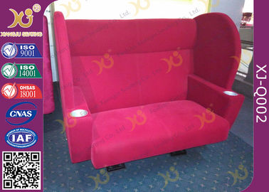 中国 PU の泡のクッションの木製の構造 VIP の映画館の座席、恋人の映画館のソファーの椅子 サプライヤー