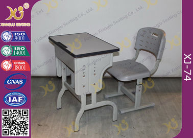 中国 静電気の粉のコーティングと置かれる前組み立てられた金属の子供の学校の机および椅子 サプライヤー