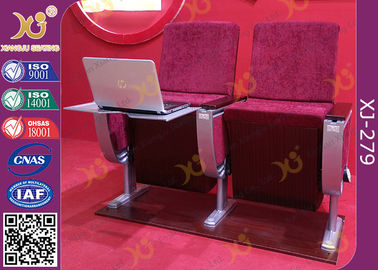 中国 大きいサイズの航空機様式アルミニウム テーブルが付いている特許を取られた設計講堂の椅子 サプライヤー