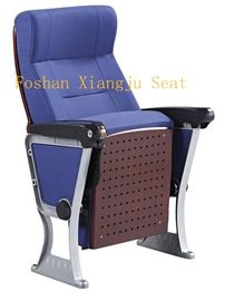 中国 木の腕の表面の終わりの座席の上のABSパッド/先端の折る講堂の椅子 サプライヤー