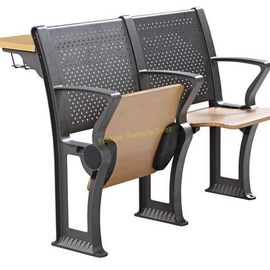 中国 炎- Armrest/鉄の足を搭載する抑制大学講堂の椅子の調査の座席 サプライヤー