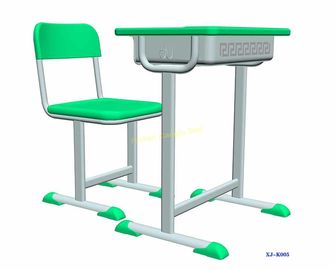 中国 鉄またはアルミニウム フレームと置かれる基本的な中学校学生の机および椅子 サプライヤー