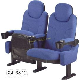 中国 快適なヘッドレストPPの動産のArmrestが付いている青い家の映画館の劇場の椅子 サプライヤー