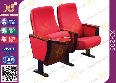 中国 強い鋼鉄基盤/映画館の座席が付いている高密度スポンジ教会講壇の椅子 サプライヤー