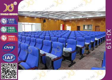 中国 執筆タブレットが付いている注入によって形成される折り畳み式の講義室の劇場の座席の椅子 サプライヤー