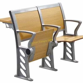 中国 簡単な様式の木製の座席の椅子および机は講堂のために/教室置きました サプライヤー