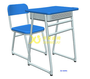中国 HDPEのないAjustable単一学生の机および椅子一定色Customed サプライヤー