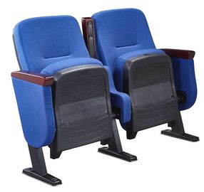 中国 86CMの通い箱が付いている低い背部折り畳み式のArmrestの講堂の劇場の座席 サプライヤー