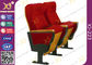 証拠の競技場/講義室のための完全な装飾された赤いビロードの生地の椅子を汚して下さい サプライヤー