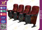 メッシュ生地の Leatherette のヘッドレストの列数を用いる装飾された劇場の椅子 サプライヤー
