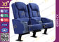 柔らかいクッションが付いている冷間圧延された鋼鉄足の映画館の座席の家具の映画館の椅子 サプライヤー