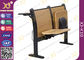 合板の学校の机および椅子の大学講堂のための椅子が付いている大学生の机 サプライヤー