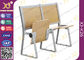 講堂の座席によって付けられる学校の机および椅子の木の折る家具 サプライヤー